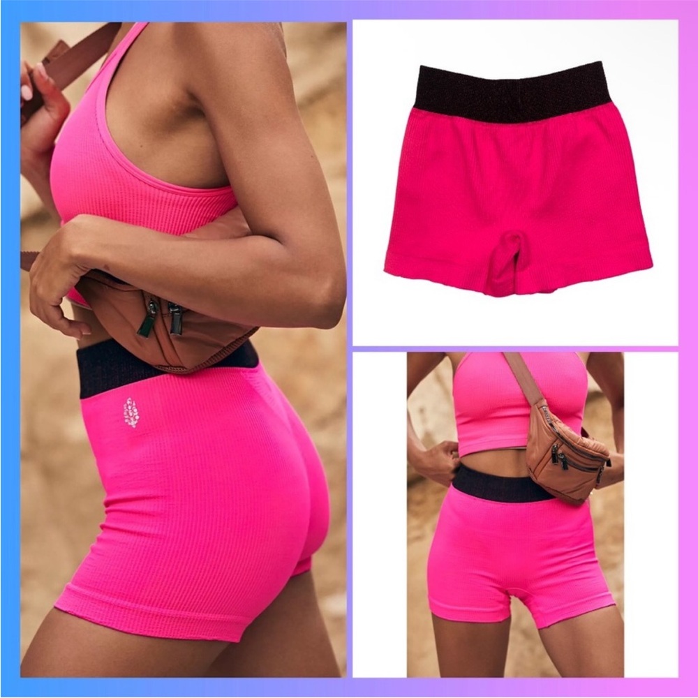 FP Movement by Free People Hot Pink Bike Shorts